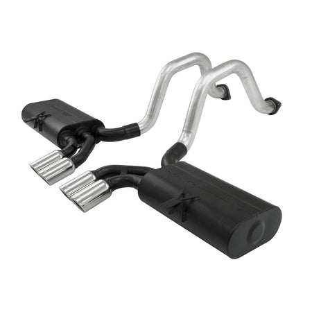Flowmaster 817517 - Force Ii Axle-Back Exhaust System 1997-2004 Chevrolet Corvette With 5.7L Engine 2.5 Inch Stainless Steel Moderate To Mild Sound Flowmaster 1