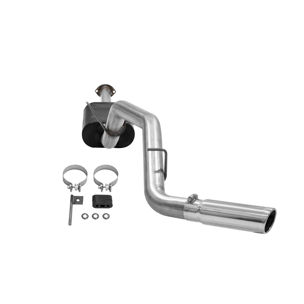 Flowmaster 817519 - American Thunder Cat-Back Exhaust System Fits 2000-2004 Toyota Tacoma With 2.7L, 3.4L Engines Aggressive To Moderate Sound Flowmaster 3