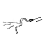 Flowmaster 817522 - American Thunder Cat-Back Exhaust System Fits 2009-2014 Ford F-150 With 4.6L, 5.0L Or 5.4L Engine, Stainless Steel Aggressive To Moderate Sound Flowmaster 1