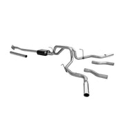 Flowmaster 817522 - American Thunder Cat-Back Exhaust System Fits 2009-2014 Ford F-150 With 4.6L, 5.0L Or 5.4L Engine, Stainless Steel Aggressive To Moderate Sound Flowmaster 2