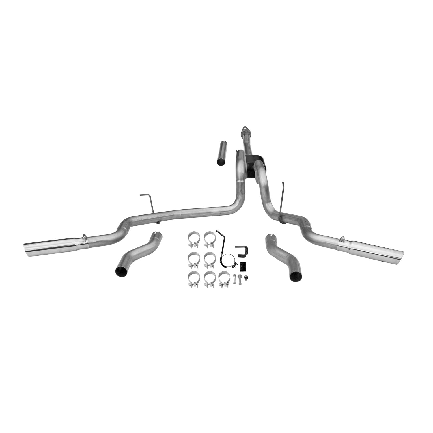 Flowmaster 817522 - American Thunder Cat-Back Exhaust System Fits 2009-2014 Ford F-150 With 4.6L, 5.0L Or 5.4L Engine, Stainless Steel Aggressive To Moderate Sound Flowmaster 3