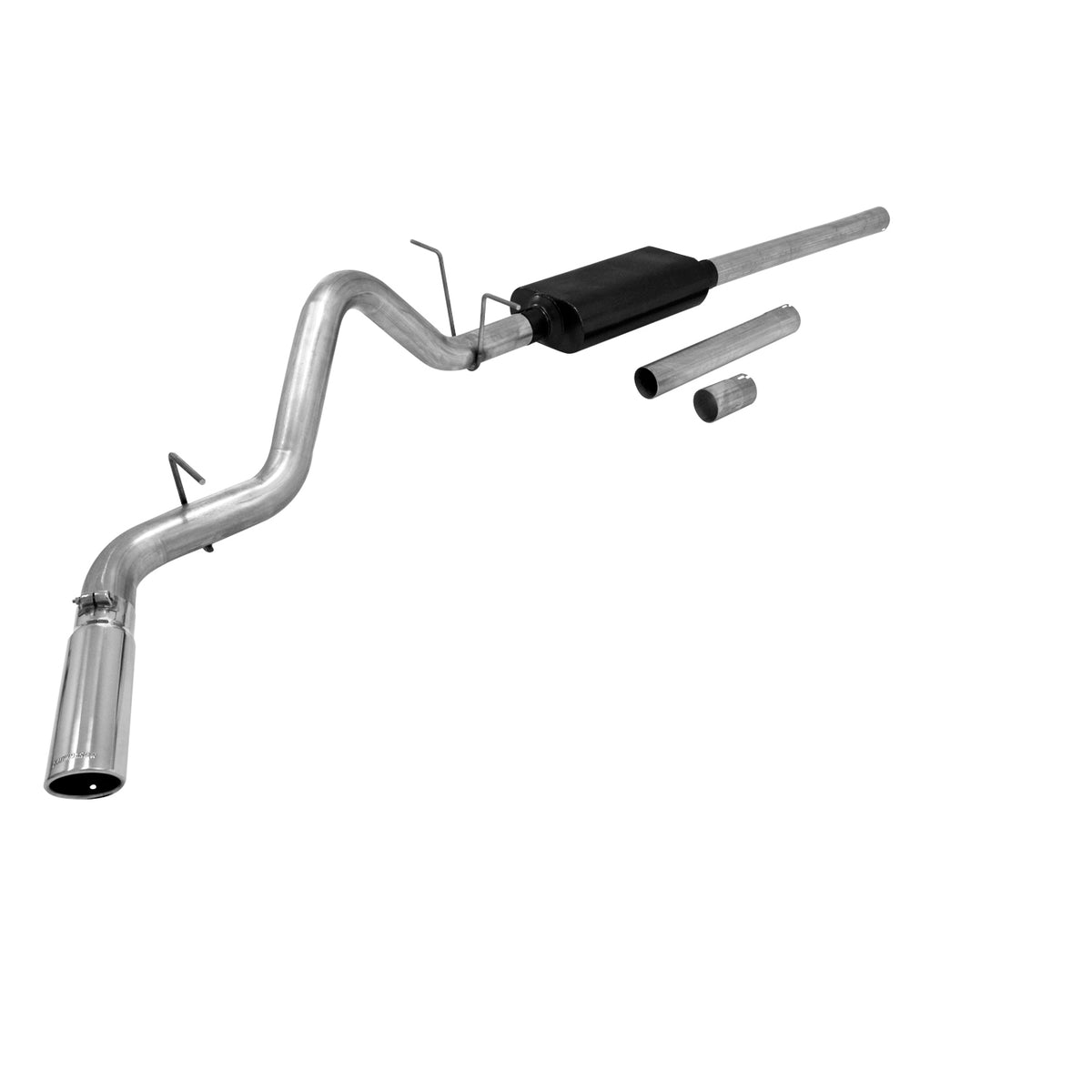Flowmaster 817523 - Force Ii Cat-Back Exhaust System 2007-2008 Silverado/Sierra 1500 4.8L, 5.3L Engine Flex Fuel. All Wheelbases Except Ec/Lb. Also Fits 2009-2013 Silverado/Sierra 1500 With 5.3L Extended Cab/6-Ft Bed And Cc/5.5Ft Bed Mild Sound Flowmaster 1