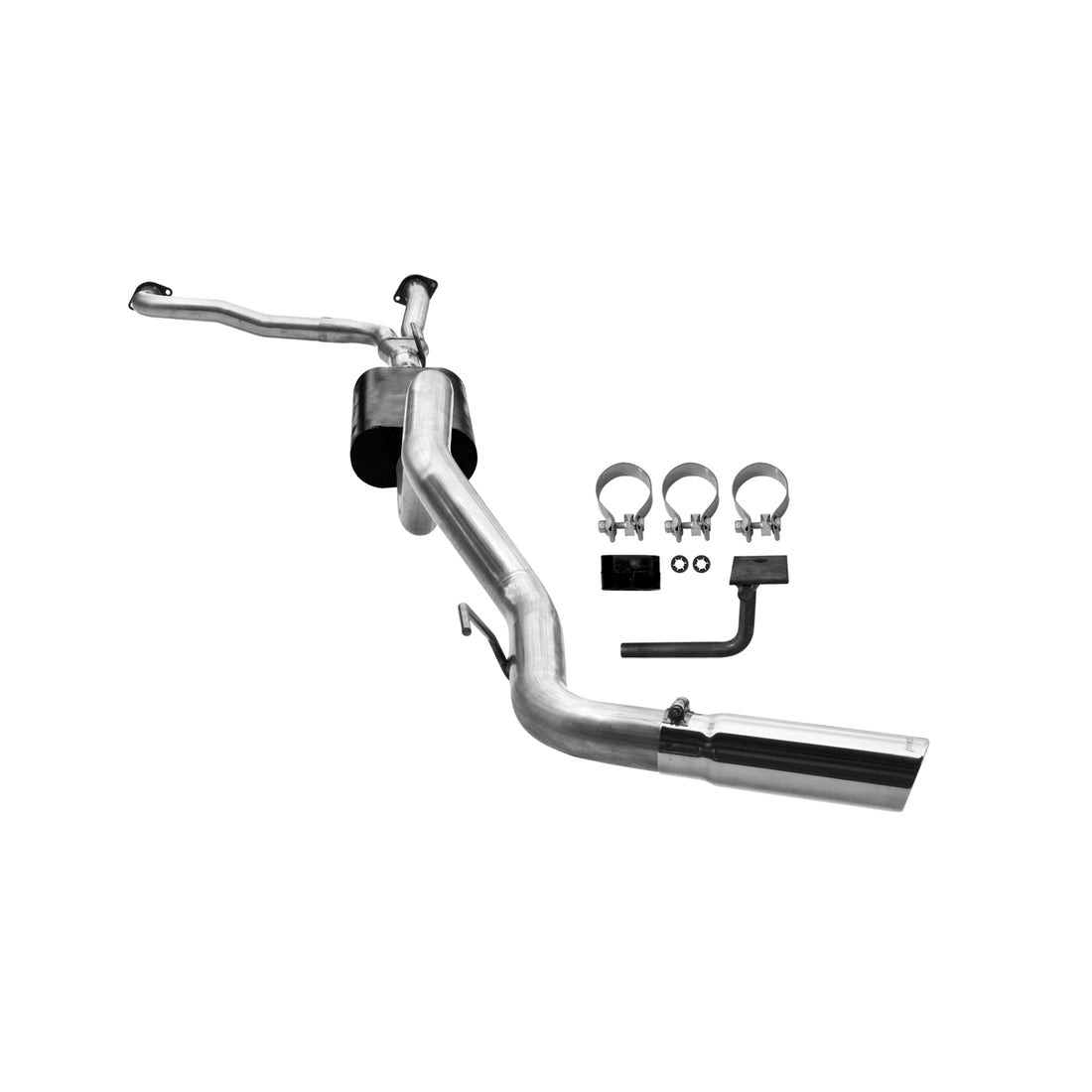 Flowmaster 817533 - American Thunder Cat-Back Exhaust System Fits Nissan Titan 2004-2015 With 5.6L Engine Aggressive To Moderate Sound Flowmaster 3