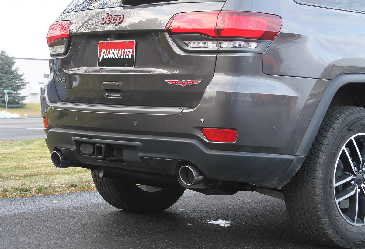 Flowmaster 817575 - Force Ii Cat-Back Exhaust System Fits 2011-2021 Jeep Grand Cherokee 3.6, 5.7-Liter, Force Ii Cat-Back 2.5 Inch Stainless Steel Exhaust System, Dual Out Rear Exit Flowmaster 3