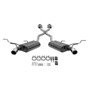 Flowmaster 817575 - Force Ii Cat-Back Exhaust System Fits 2011-2021 Jeep Grand Cherokee 3.6, 5.7-Liter, Force Ii Cat-Back 2.5 Inch Stainless Steel Exhaust System, Dual Out Rear Exit Flowmaster 4