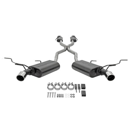 Flowmaster 817575 - Force Ii Cat-Back Exhaust System Fits 2011-2021 Jeep Grand Cherokee 3.6, 5.7-Liter, Force Ii Cat-Back 2.5 Inch Stainless Steel Exhaust System, Dual Out Rear Exit Flowmaster 4
