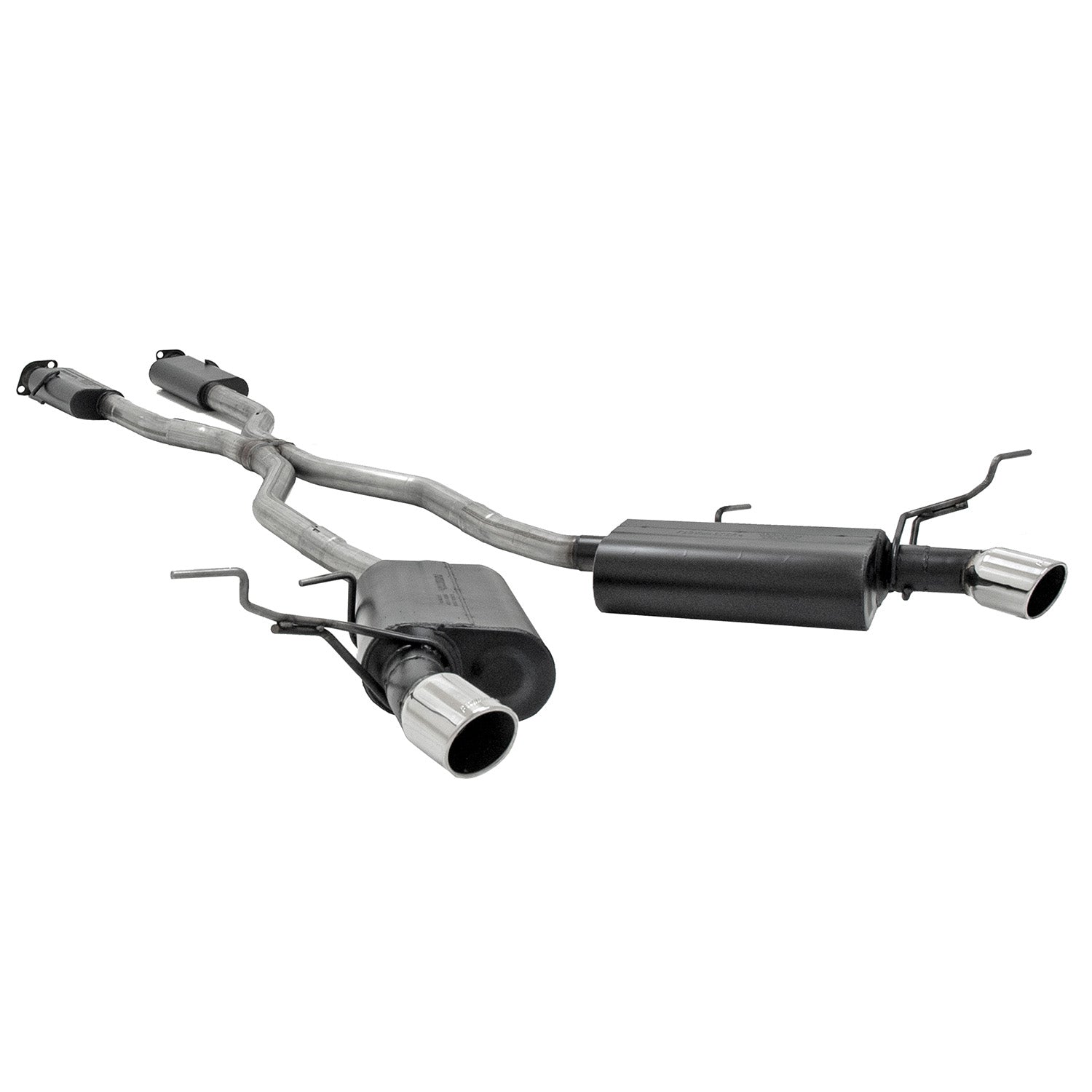Flowmaster 817575 - Force Ii Cat-Back Exhaust System Fits 2011-2021 Jeep Grand Cherokee 3.6, 5.7-Liter, Force Ii Cat-Back 2.5 Inch Stainless Steel Exhaust System, Dual Out Rear Exit Flowmaster 5
