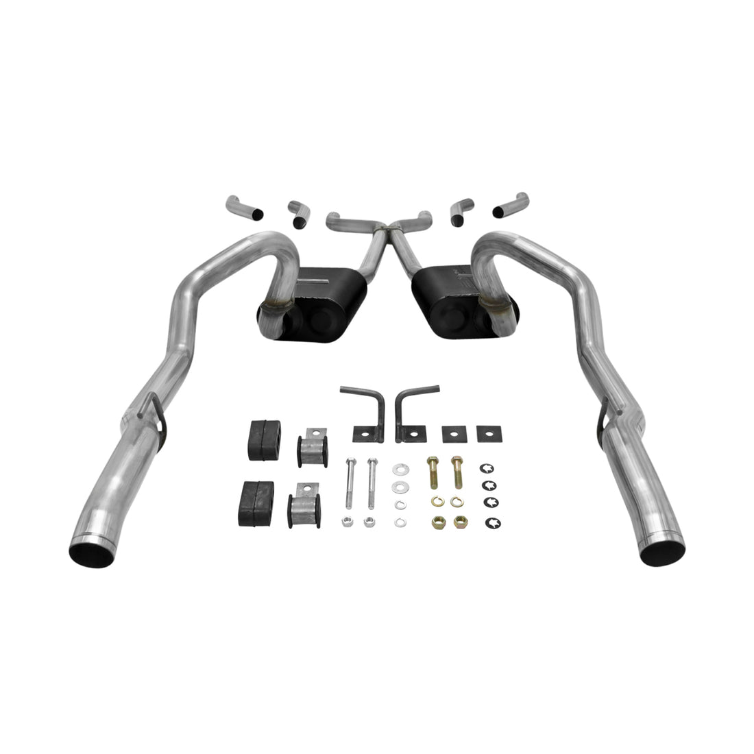 Flowmaster 817585 - American Thunder Crossmember-Back Exhaust System Fits 1967-1974 Mopar A-Body Cars With V8 Engine Aggressive To Moderate Sound Flowmaster 3