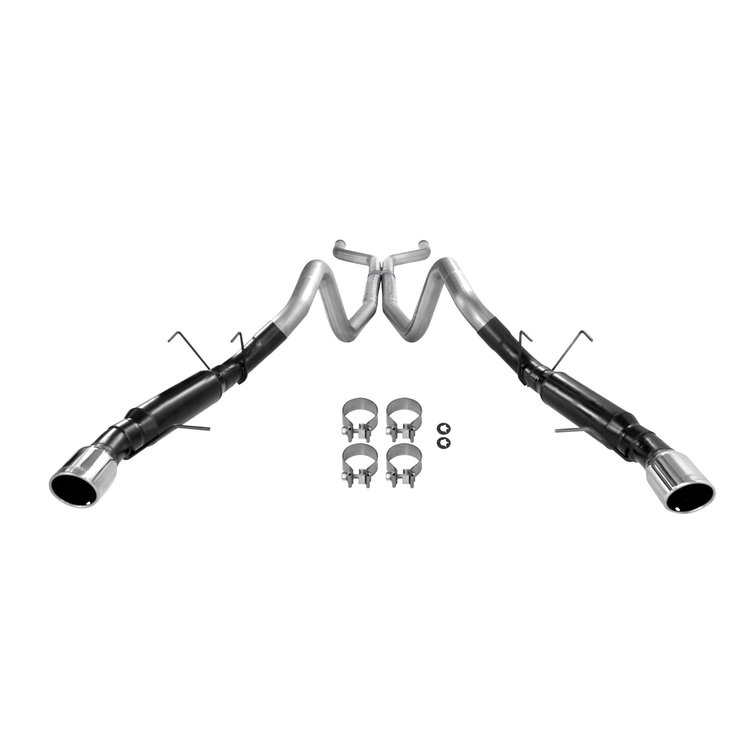 Flowmaster 817590 - Outlaw Cat-Back Exhaust System 2013-2014 Ford Mustang Gt 5.0L Coupes & Convertibles Aggressive Sound Flowmaster 3