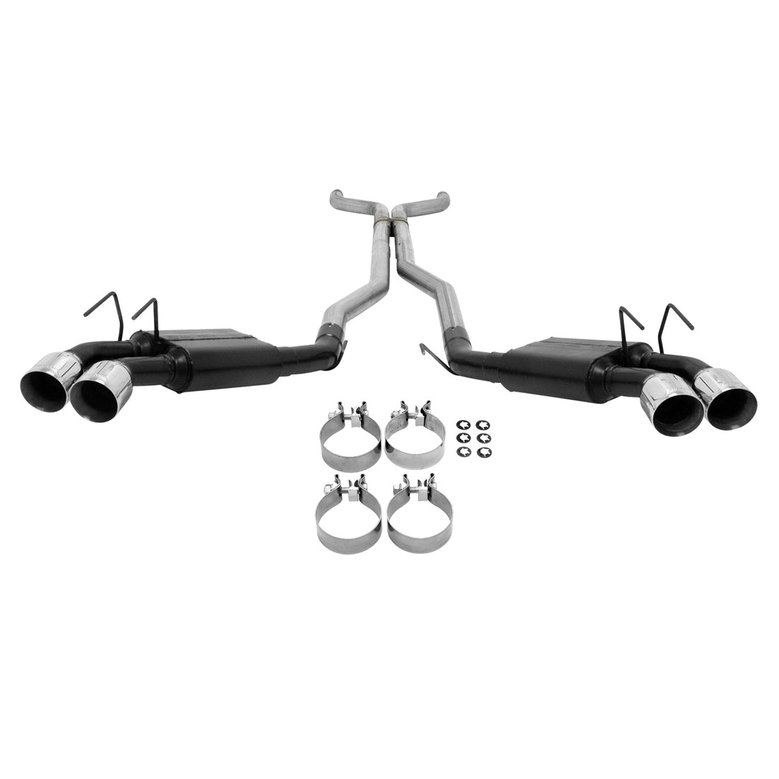 Flowmaster 817609 - American Thunder Cat-Back Exhaust System 2013-2015 Chevrolet Camaro SS And Zl1 With 6.2L Engine Flowmaster 3
