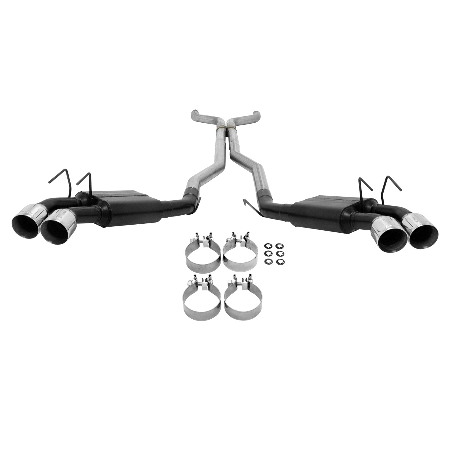 Flowmaster 817609 - American Thunder Cat-Back Exhaust System 2013-2015 Chevrolet Camaro SS And Zl1 With 6.2L Engine Flowmaster 3