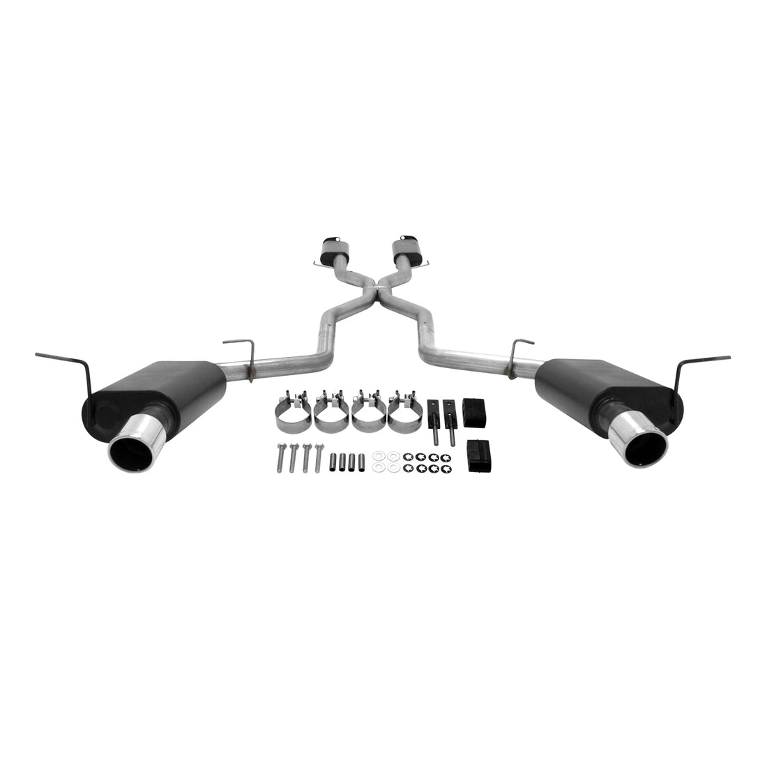 Flowmaster 817651 - Force Ii Cat-Back Exhaust System 2011-2025 Dodge Durango R/T 5.7L Hemi And 3.6L Engines, Both 2 & 4 Wheel Drive Models Moderate To Mild Sound Flowmaster 3