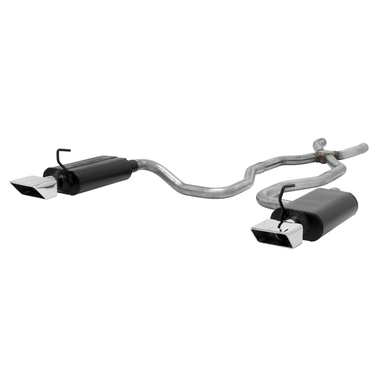 Flowmaster 817659 - Force Ii Crossmember-Back Exhaust System Fits 1970-1973 Corvette Stingray With 350 Small Block Engine Moderate Sound Flowmaster 1