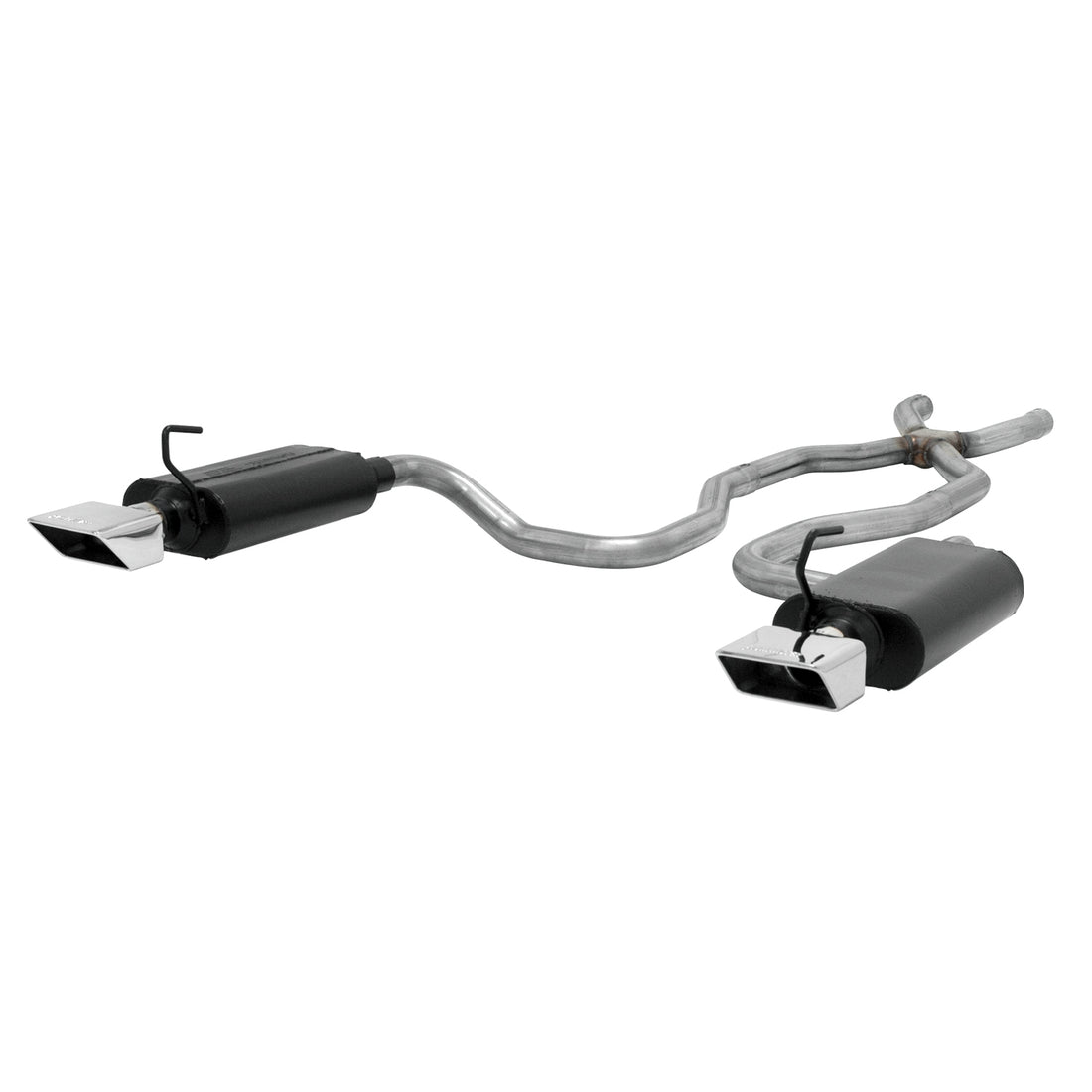 Flowmaster 817659 - Force Ii Crossmember-Back Exhaust System Fits 1970-1973 Corvette Stingray With 350 Small Block Engine Moderate Sound Flowmaster 5