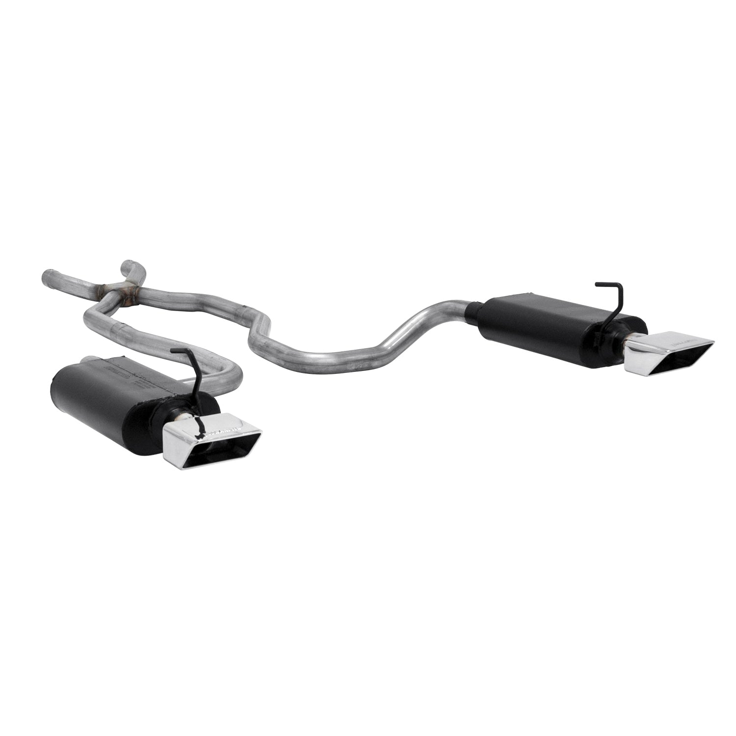 Flowmaster 817659 - Force Ii Crossmember-Back Exhaust System Fits 1970-1973 Corvette Stingray With 350 Small Block Engine Moderate Sound Flowmaster 2
