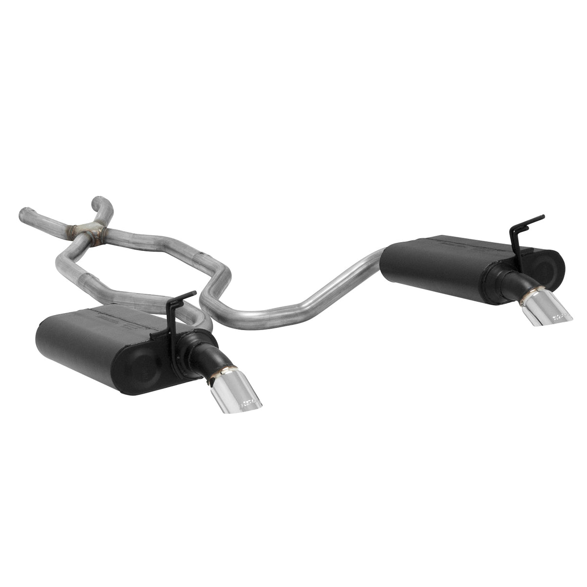 Flowmaster 817661 - Force Ii Crossmember-Back Exhaust System 1974-1979 Chevrolet Corvette 350Ci Engine (Intended For Off Road Use Only On 1975-1979 Vehicles) Moderate To Mild Sound Flowmaster 2