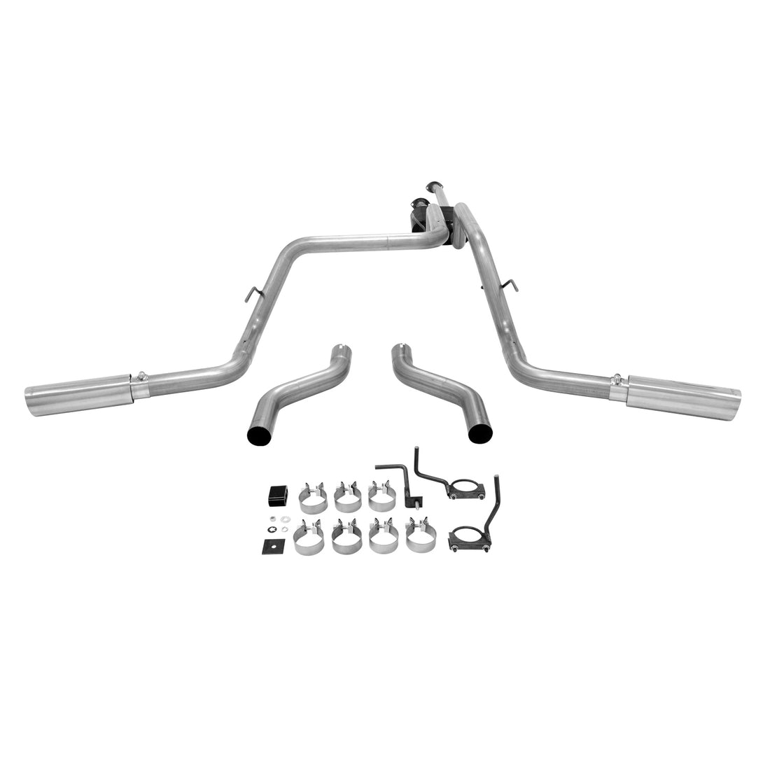Flowmaster 817664 - American Thunder Cat-Back Exhaust System 2009-2021 Toyota Tundra 4.6L, 4.7L And 5.7L Engines Aggressive Sound Flowmaster 3