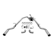 Flowmaster 817666 - Force Ii Cat-Back Exhaust System 2014-2019* (*Classic Body) Silverado/Sierra 1500 4.3L & 5.3L Engines Moderate Sound Flowmaster 3