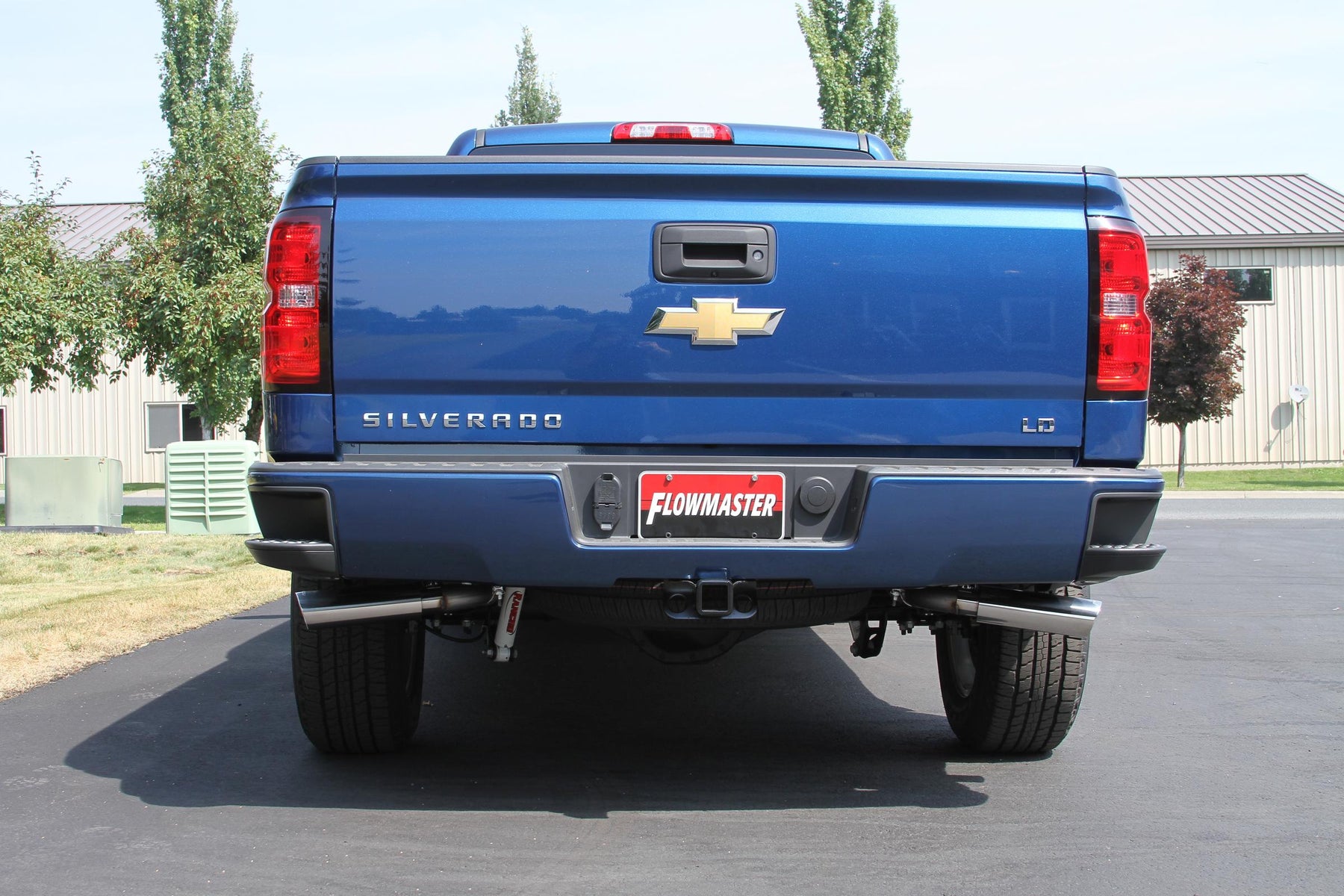 Flowmaster 817666 - Force Ii Cat-Back Exhaust System 2014-2019* (*Classic Body) Silverado/Sierra 1500 4.3L & 5.3L Engines Moderate Sound Flowmaster 4