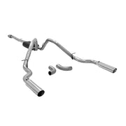Flowmaster 817669 - American Thunder Cat-Back Exhaust System 2014-2019 (Classic Body) Silverado/Sierra 1500 4.3L & 5.3L Engines Aggressive To Moderate Sound Flowmaster 2