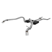 Flowmaster 817673 - American Thunder Crossmember-Back Exhaust System Fits 1962-1967 Chevrolet Chevy Ii/Nova With V8 Engine 2.50 Inch Stainless Steel Aggressive To Moderate Sound Flowmaster 1