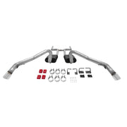 Flowmaster 817673 - American Thunder Crossmember-Back Exhaust System Fits 1962-1967 Chevrolet Chevy Ii/Nova With V8 Engine 2.50 Inch Stainless Steel Aggressive To Moderate Sound Flowmaster 3