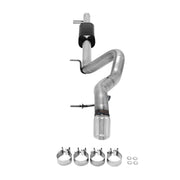 Flowmaster 817674 - American Thunder Cat-Back Exhaust System 2007-2018 Jeep Wrangler Jk 2Dr/4Dr With 3.8L Or 3.6L Engine, High Clearance Cat-Back Exhaust System, 409 Stainless Steel Aggressive To Moderate Sound Flowmaster 3