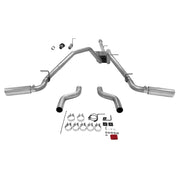 Flowmaster 817680 - American Thunder Cat-Back Exhaust System Fits 2007-2013 Silverado/Sierra 1500 With 5.3L Engine Aggressive To Moderate Sound Flowmaster 3