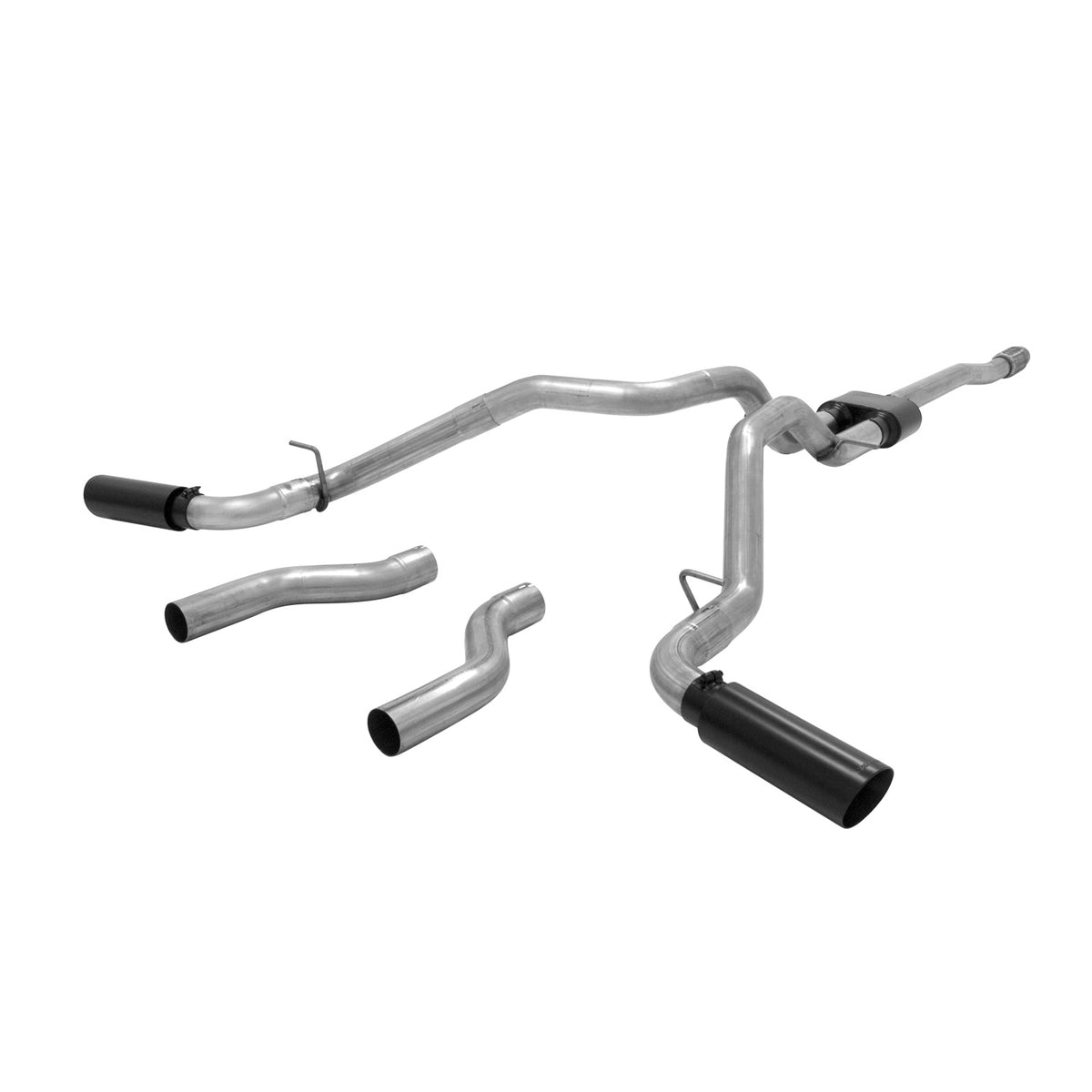 Flowmaster 817688 - Outlaw Cat-Back Exhaust System 2009-2013 Silverado/Sierra 1500 Trucks With The 5.3L Engine And Fits All 2/4 Wheel Drives With 143.5 And 157.5-Inch Wheelbases Aggressive Sound Flowmaster 1