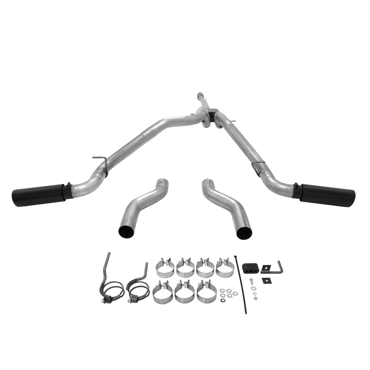 Flowmaster 817688 - Outlaw Cat-Back Exhaust System 2009-2013 Silverado/Sierra 1500 Trucks With The 5.3L Engine And Fits All 2/4 Wheel Drives With 143.5 And 157.5-Inch Wheelbases Aggressive Sound Flowmaster 3