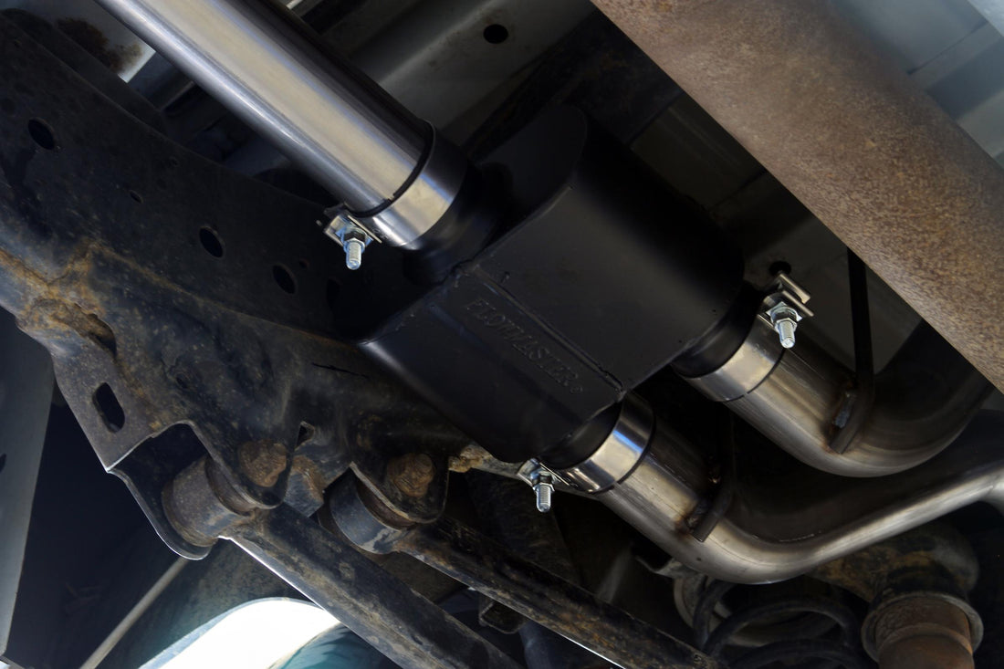 Flowmaster 817690 - Outlaw Cat-Back Exhaust System 2009-2024 (Classic Body) Ram 1500, 4.7L, 5.7L Hemi, Std Cab 8' Bed, Crew Cab 5'7 Inch Bed Quad Cab/6'4 Inch Bed 2/4 Wheel Drive Aggressive Sound Flowmaster 5