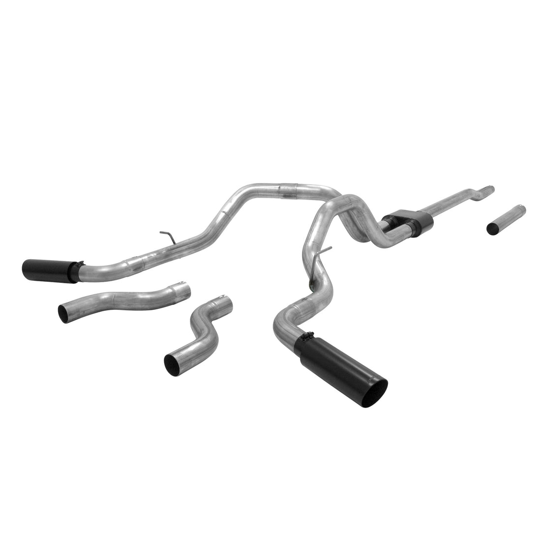 Flowmaster 817696 - Outlaw Cat-Back Exhaust System Fits 2004-2008 Ford F-150 With 4.6L Or 5.4L Engine Aggressive Sound Flowmaster 1