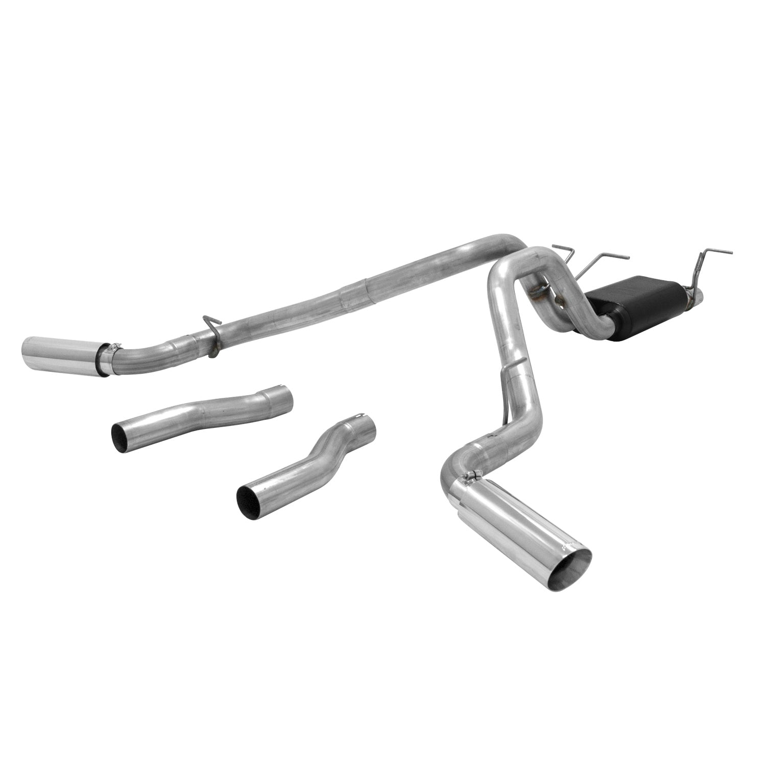 Flowmaster 817701 - Force Ii Cat-Back Exhaust System 2014-2016 Ford F-250 Super Duty/F-350 Super Duty With 6.2L Gas Engine Moderate To Mild Sound Flowmaster 1