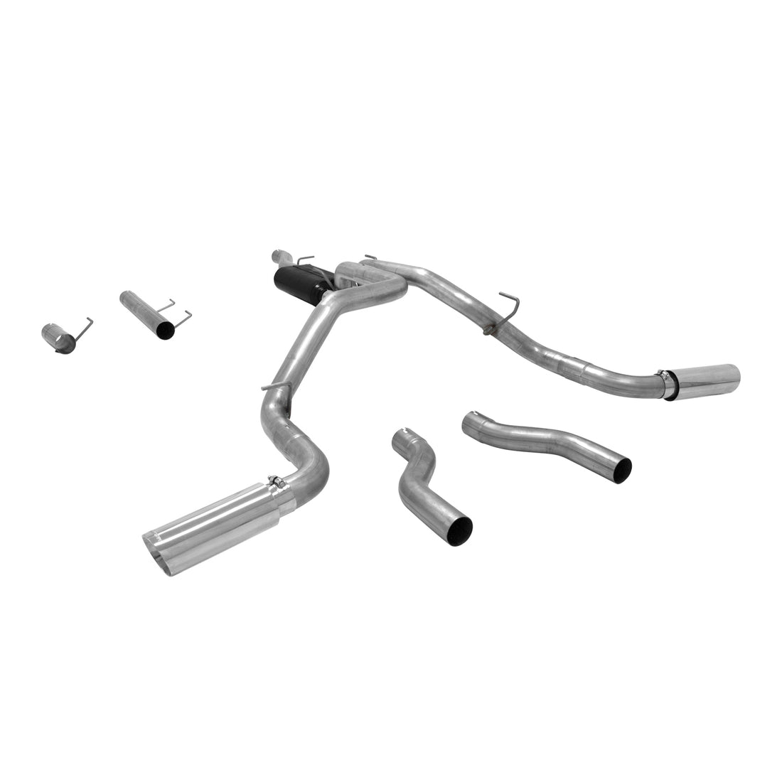 Flowmaster 817709 - American Thunder Cat-Back Exhaust System Fits 2014-2024 Ram 2500 With 6.4L Hemi Engine Aggressive To Moderate Sound Flowmaster 2
