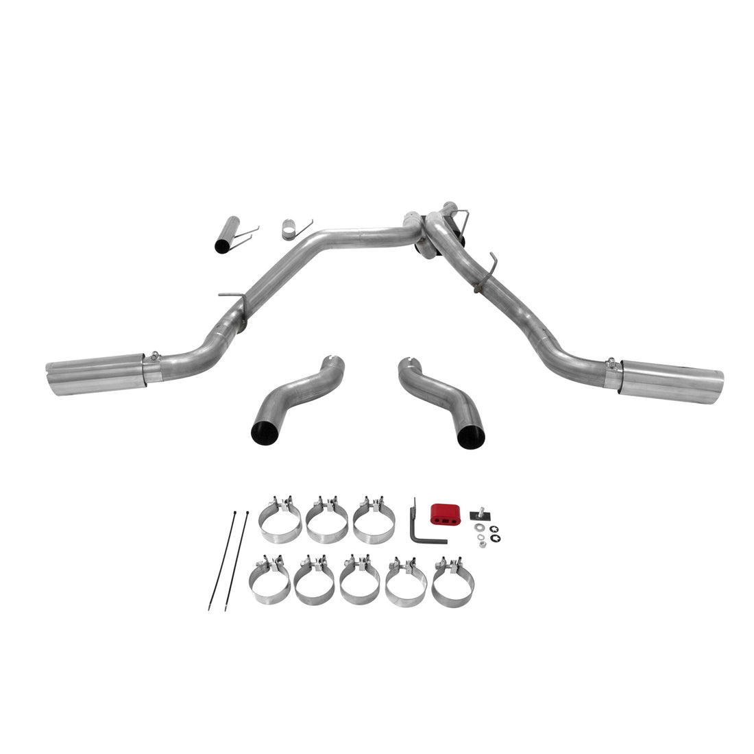 Flowmaster 817709 - American Thunder Cat-Back Exhaust System Fits 2014-2024 Ram 2500 With 6.4L Hemi Engine Aggressive To Moderate Sound Flowmaster 3