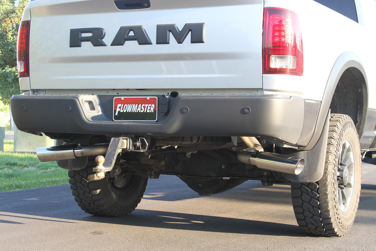 Flowmaster 817709 - American Thunder Cat-Back Exhaust System Fits 2014-2024 Ram 2500 With 6.4L Hemi Engine Aggressive To Moderate Sound Flowmaster 4