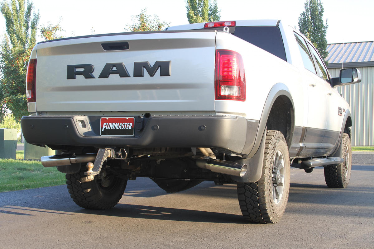 Flowmaster 817709 - American Thunder Cat-Back Exhaust System Fits 2014-2024 Ram 2500 With 6.4L Hemi Engine Aggressive To Moderate Sound Flowmaster 5