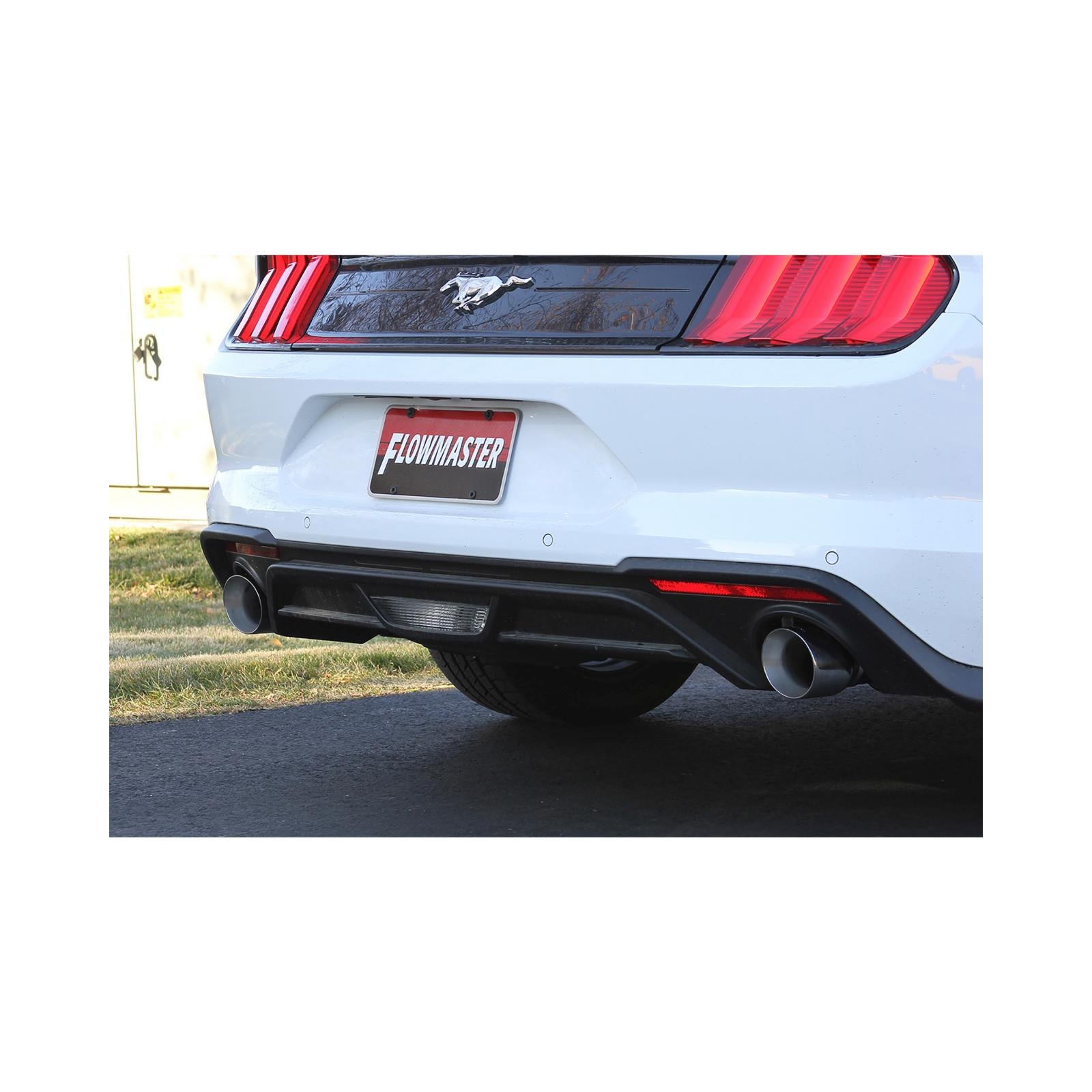 Flowmaster 817713 - Outlaw Axle-Back Exhaust System Fits 2015-2023 Ford Mustang With The 2.3L Ecoboost Or 3.7L Engine Aggressive Sound Flowmaster 5