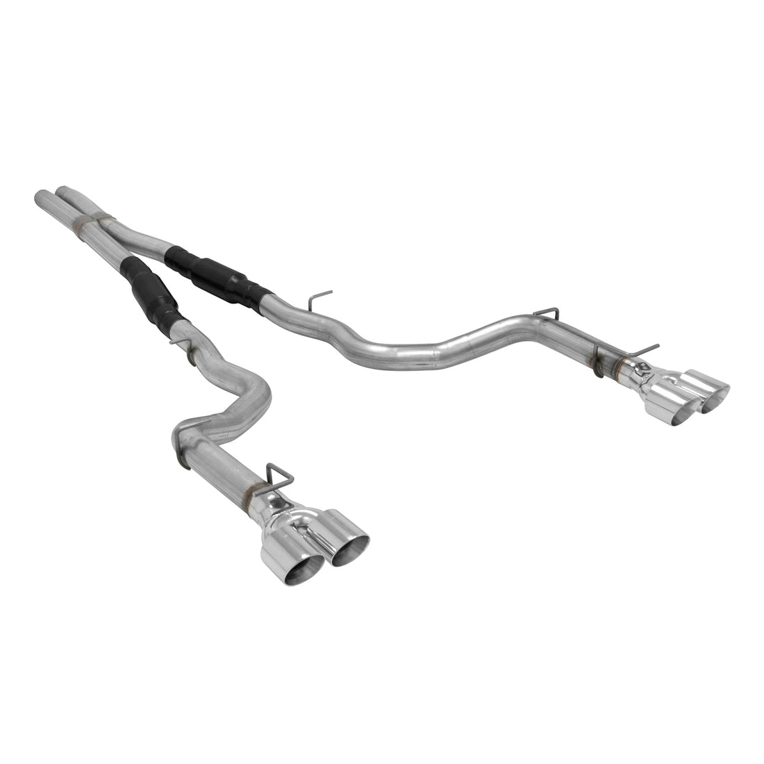 Flowmaster 817717 - Outlaw Cat-Back Exhaust System 2015-2016 Dodge Challenger R/T With 5.7L Hemi Engine Aggressive Sound Flowmaster 2