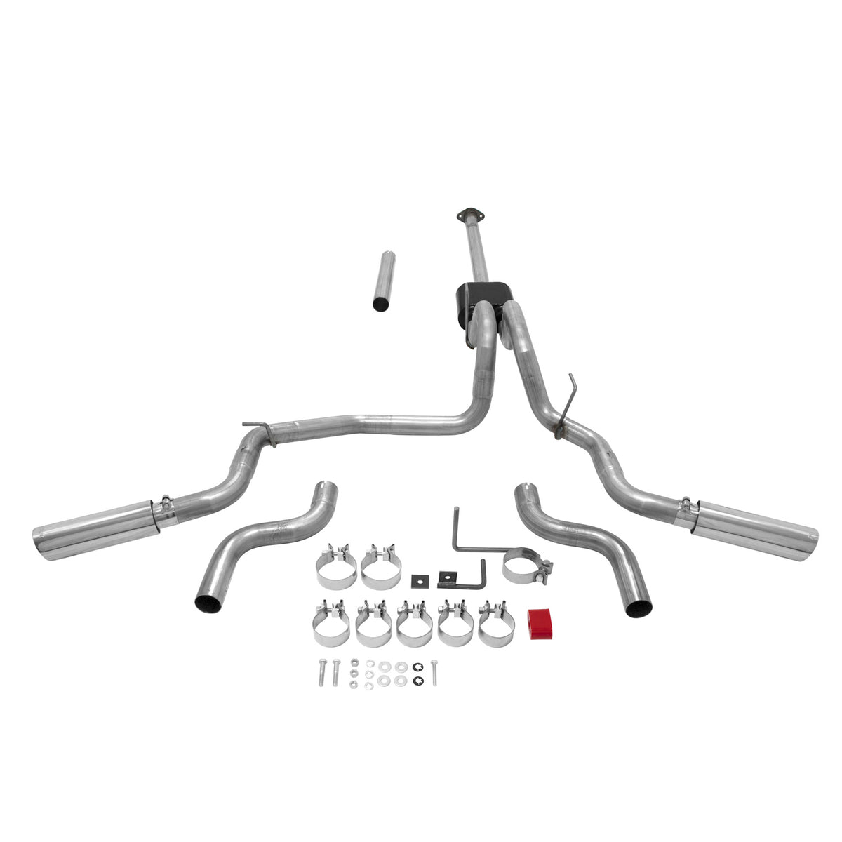 Flowmaster 817725 - American Thunder Cat-Back Exhaust System 2015-2020 Ford F-150 With 2.7L/3.3L/3.5L Ecoboost, 3.5L Tivct Or 5.0L Engine Flowmaster 3