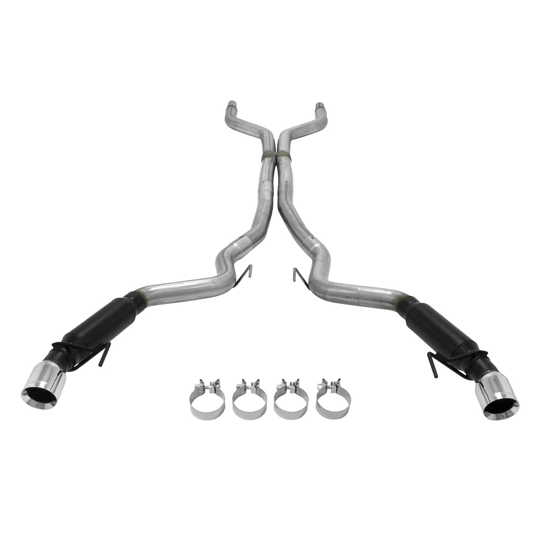 Flowmaster 817734 - Outlaw Cat-Back Exhaust System 2015-2017 Ford Mustang Gt 5.0L Coupes. Does Not Fit Convertibles Aggressive Sound Flowmaster 3
