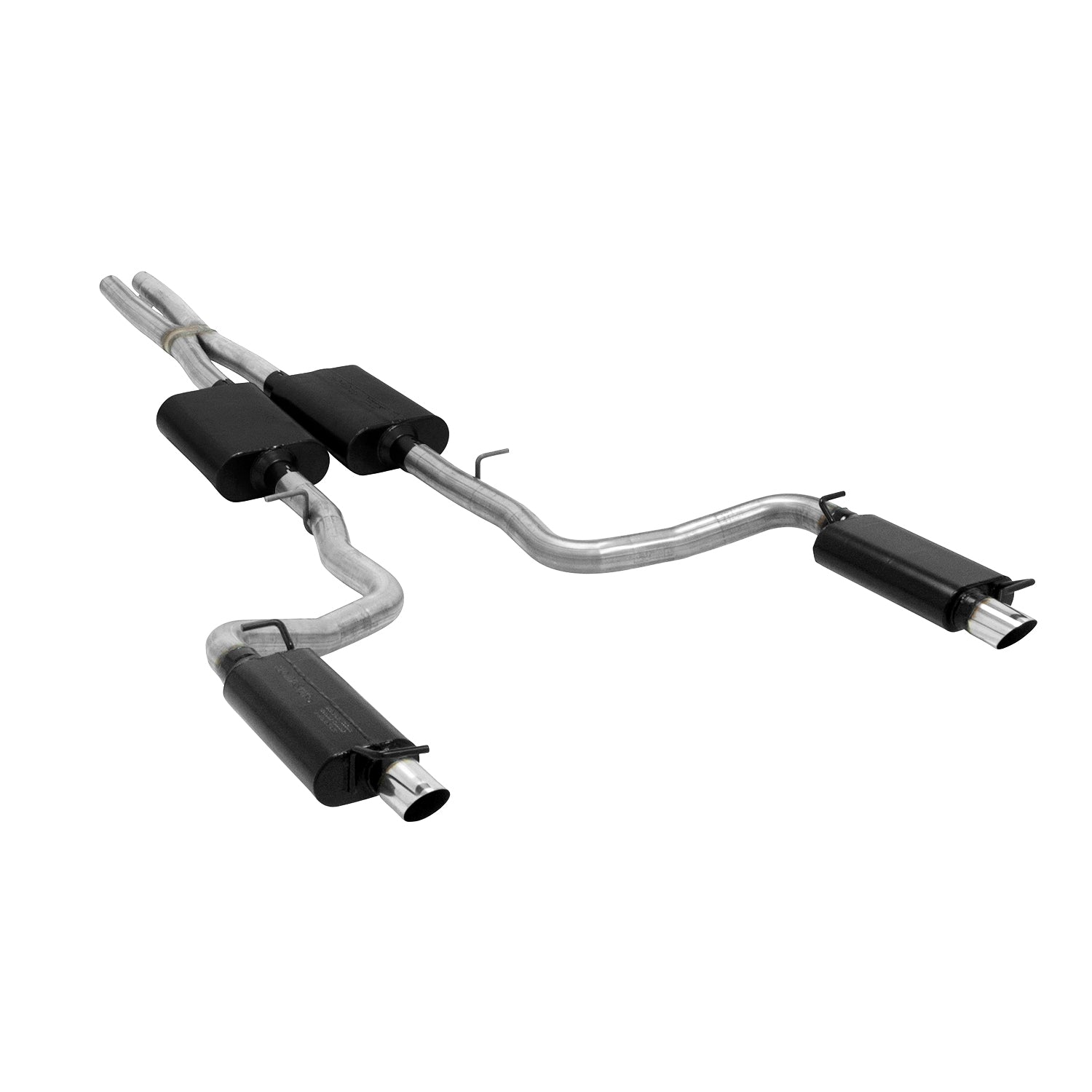 Flowmaster 817737 - American Thunder Cat-Back Exhaust System 2015-2023 Dodge Challenger Sxt With 3.6L Engine Aggressive To Moderate Sound Flowmaster 2