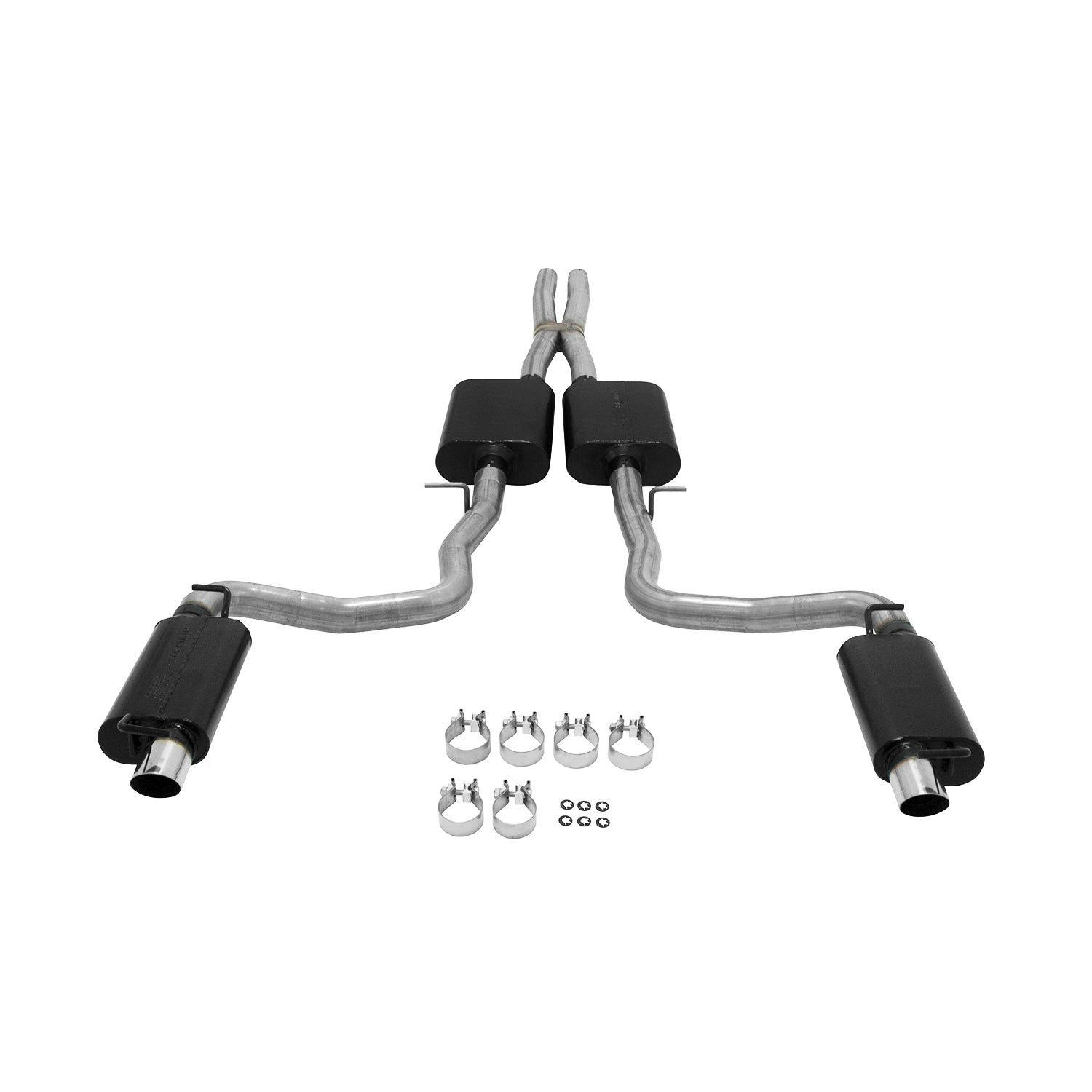Flowmaster 817737 - American Thunder Cat-Back Exhaust System 2015-2023 Dodge Challenger Sxt With 3.6L Engine Aggressive To Moderate Sound Flowmaster 3