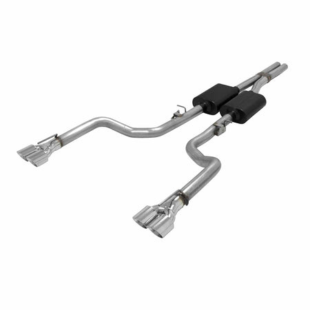 Flowmaster Exhaust Flowmaster 817739 - American Thunder Cat-Back Exhaust System 2015-2023 Dodge Challenger Hellcat, Demon, Srt392, R/T Scat-Pack With 6.2L Or 6.4L Engine And 2017-2022 R/T With 5.7L Engine Aggressive To Moderate Sound Flowmaster