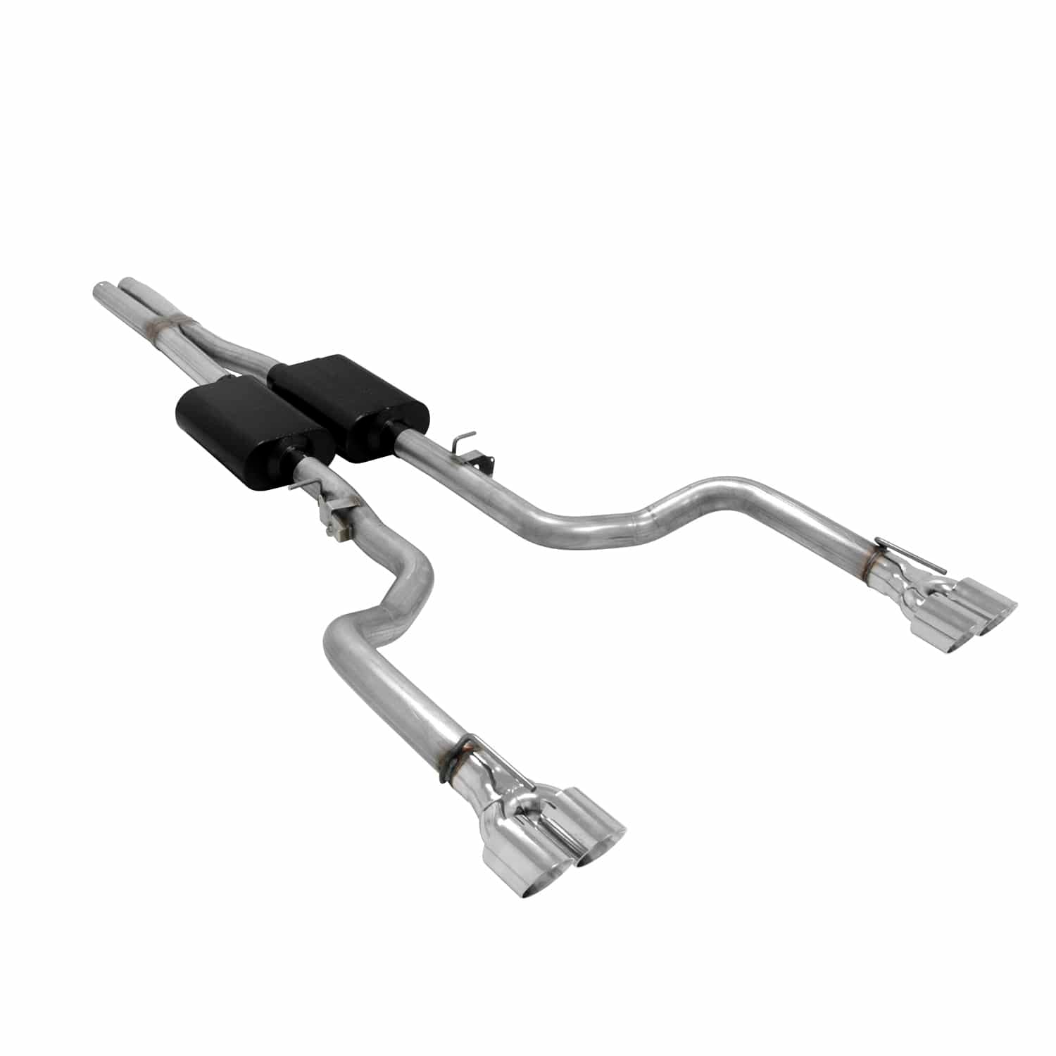 Flowmaster Exhaust Flowmaster 817739 - American Thunder Cat-Back Exhaust System 2015-2023 Dodge Challenger Hellcat, Demon, Srt392, R/T Scat-Pack With 6.2L Or 6.4L Engine And 2017-2022 R/T With 5.7L Engine Aggressive To Moderate Sound Flowmaster