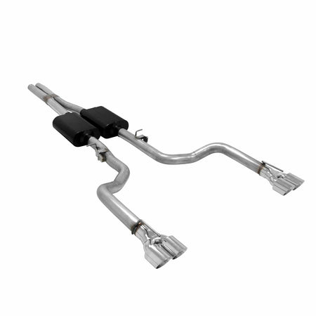 Flowmaster Exhaust Flowmaster 817739 - American Thunder Cat-Back Exhaust System 2015-2023 Dodge Challenger Hellcat, Demon, Srt392, R/T Scat-Pack With 6.2L Or 6.4L Engine And 2017-2022 R/T With 5.7L Engine Aggressive To Moderate Sound Flowmaster