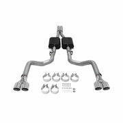 Flowmaster Exhaust Flowmaster 817739 - American Thunder Cat-Back Exhaust System 2015-2023 Dodge Challenger Hellcat, Demon, Srt392, R/T Scat-Pack With 6.2L Or 6.4L Engine And 2017-2022 R/T With 5.7L Engine Aggressive To Moderate Sound Flowmaster