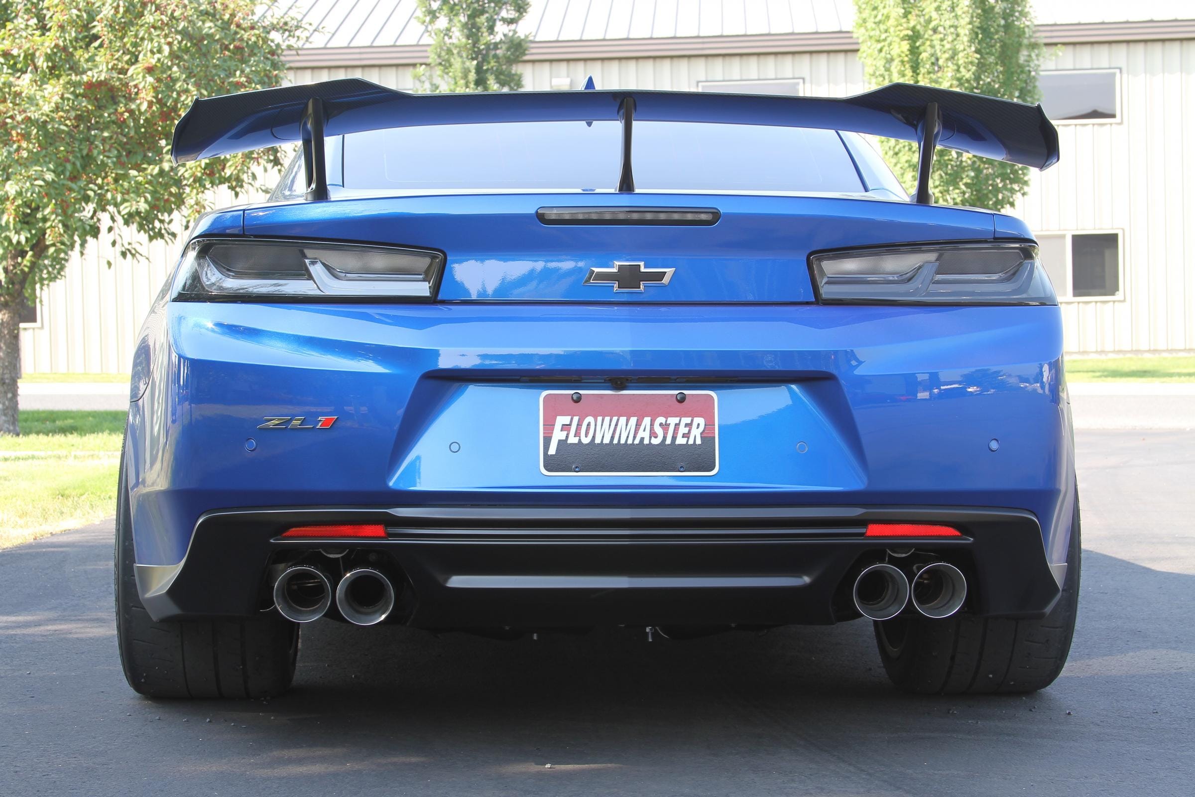 Flowmaster Exhaust Flowmaster 817746 - American Thunder Axle-Back Exhaust System Fits 2016-2024 Camaro Ss, Zl1 With 6.2L Engine With Factory Npp Exhaust Option Aggressive Sound Flowmaster