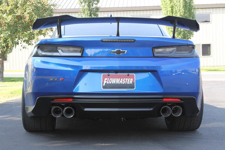 Flowmaster Exhaust Flowmaster 817746 - American Thunder Axle-Back Exhaust System Fits 2016-2024 Camaro Ss, Zl1 With 6.2L Engine With Factory Npp Exhaust Option Aggressive Sound Flowmaster