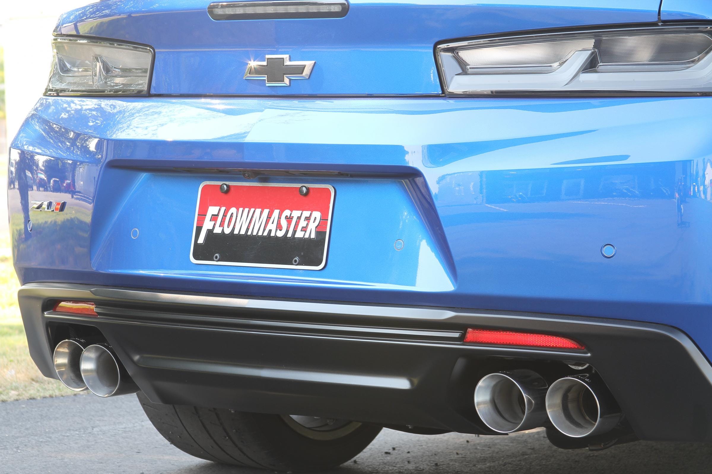 Flowmaster Exhaust Flowmaster 817746 - American Thunder Axle-Back Exhaust System Fits 2016-2024 Camaro Ss, Zl1 With 6.2L Engine With Factory Npp Exhaust Option Aggressive Sound Flowmaster